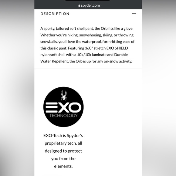 Women‘s Spyder Orb Pant - Picture 8 of 11